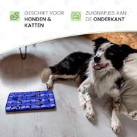 Eat Slow Live Longer Lick Mat Dimensions Flower Green - thumbnail