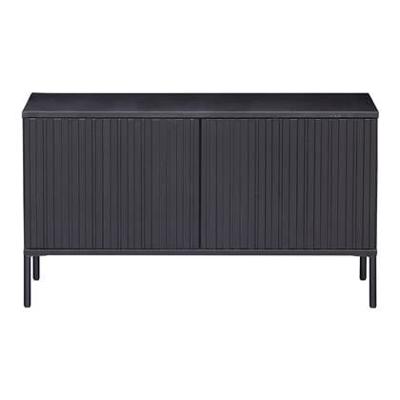 WOOOD TV-meubel 'New Gravure' Grenen, 100cm, kleur Zwart