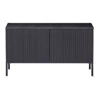 WOOOD TV-meubel 'New Gravure' Grenen, 100cm, kleur Zwart - thumbnail