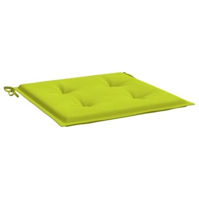 VidaXL Tuinstoelkussens 2 st 50x50x4 cm oxford stof felgroen VidaXL Tuinstoelkussens 2 st 50x50x4 cm oxford stof felgroen