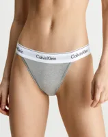Calvin Klein High Leg Tanga slip dames - Hoog opgesneden dames slip - Rio onderbroek katoen - thumbnail