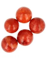 Edelsteen Kralen Koraal (imitatie) - 5 stuks (9 mm) - thumbnail