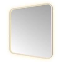 Spiegel Hotbath &MORE 80x60 cm LED-Verlichting Spiegelverwarming Vierkant RVS - thumbnail