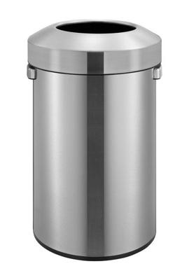 Afvalbak eko urban bin 60l rvs Afvalbak eko urban bin 60l rvs