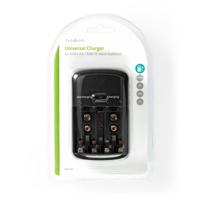 Nedis NiMH-Batterijlader AA / AAA | 1.2 / 9 V DC | 0.2 A | 1 stuks - BACH07 BACH07 - thumbnail
