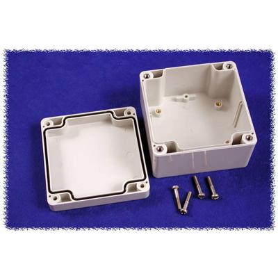 Hammond Electronics 1554E2GY Universele behuizing 90 x 90 x 60 Polycarbonaat Grijs 1 stuk(s)