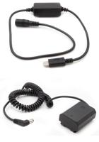 Dummy accu USB-C adapterset accutype Sony NP-FZ100 - thumbnail