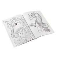Creative Craft Group Kleur- en activiteitenboek eenhoorn - thumbnail