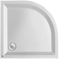 Douchebak Kwadrant Acryl Wit Kwartrond 90x90x4.5cm Radius 55 - thumbnail