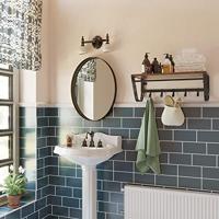 ACAZA Wandkapstok Vintage bruin - thumbnail