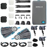 Nanlux Evoke 150C Full Color Nebula 8 Spot Light - 3 Kit - thumbnail