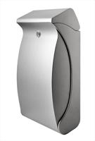 Burg-Wächter kunststof brievenbus Swing - zilvergrijs - thumbnail