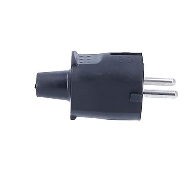 AS Schwabe 62222 Stekker met randaarde PVC 230 V Zwart