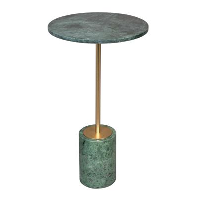 Dutchbone Bijzettafel 'Gunnar' Marmer, kleur Groen Dutchbone Bijzettafel 'Gunnar' Marmer, kleur Groen