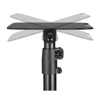 My Wall HS30L Luidsprekerstaander 2-voudig Zwart In hoogte verstelbaar, Kantelbaar, Staand - thumbnail