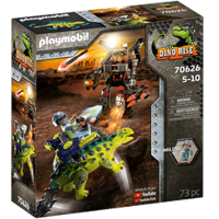 PLAYMOBIL dino rise - saichania: verdediging van de vechtersbazen constructiespeelgoed (70626) - thumbnail