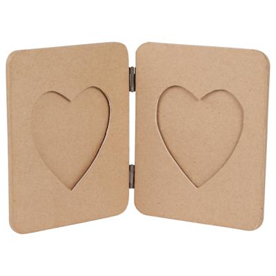 Figuur Décopatch fotokader album met harten 14x1.5x18cm Figuur Décopatch fotokader album met harten 14x1.5x18cm