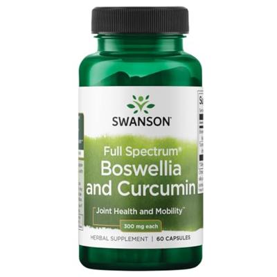 Full Spectrum Boswellia & Curcumin | Swanson | 60ct
