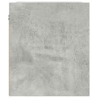 Nachtkastje wandgemonteerd 38x34x40 cm betongrijs - thumbnail