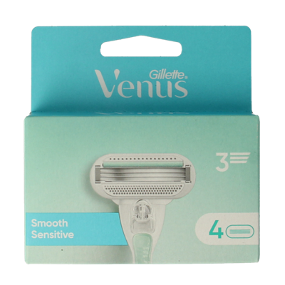 Gillette Venus smooth sensitive blades 4 Stuks