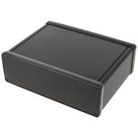 Hammond Electronics 1455T1201BK Universele behuizing 120 x 165 x 52 Aluminium Geëxtrudeerd Zwart 1 stuk(s) - thumbnail
