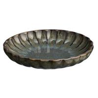 Schaaltje Flora - groen - stoneware - Ø10,5 cm - thumbnail