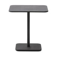 Kave Home Outdoor Bistrotafel 'Brai' Staal, 70 x 70cm, kleur Donkergrijs - thumbnail