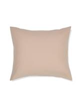HEMA Kussensloop 60x70cm zacht katoen taupe (taupe) - thumbnail