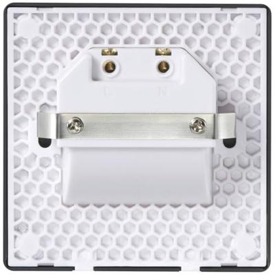 Sygonix SY-6179432 LED-wandinbouwlamp 1.2 W LED Zwart