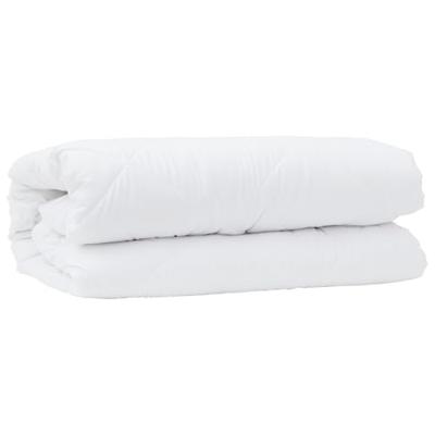 Dekbed met Kussen met kussen 2 pcs Wit 140 x 220 cm Microfibre