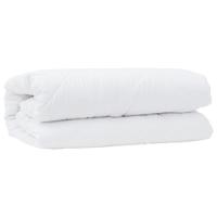 Dekbed met Kussen met kussen 2 pcs Wit 140 x 220 cm Microfibre - thumbnail