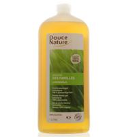 Douce Nature Douchegel & shampoo familie lemongrass bio 1 Liter - thumbnail