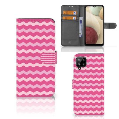 Samsung Galaxy A12 | Telefoon Hoesje | Waves Pink