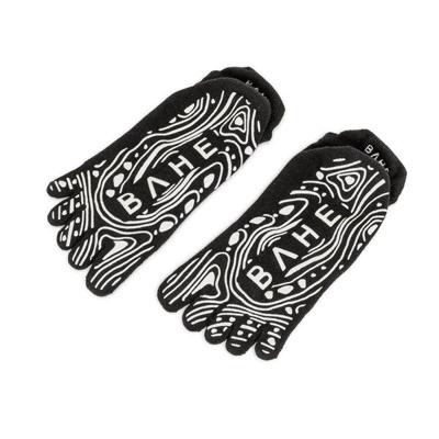 BAHE STUDIO GRIPPY CLOSETOE SOCKS ANTHRACITE