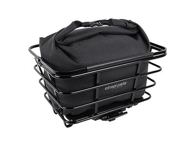 Atranvelo mandtas "travel" basket bag at.velo "travel" black