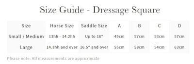 LeMieux Zadeldek Suede petrol maat:dr full