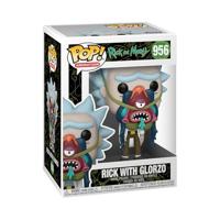 Rick and Morty Funko Pop Vinyl: Rick with Glorzo - thumbnail