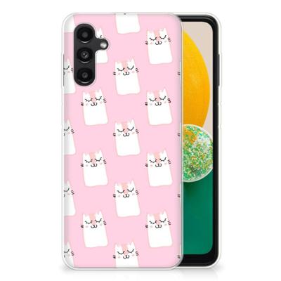 Samsung Galaxy A13 | A04s | TPU Hoesje | Sleeping Cats Samsung Galaxy A13 | A04s | TPU Hoesje | Sleeping Cats