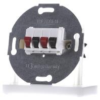 Merten 467019 Luidsprekerstekkerdoos Inzetstuk Polar-wit 1 stuk(s) - thumbnail