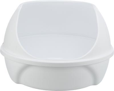 TRIXIE KATTENBAK SIMAO HOGE RAND WIT 48X58X30 CM