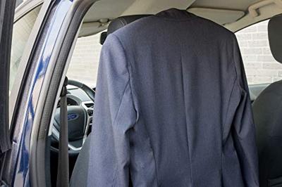 Dunlop auto kledinghanger voor hoofdsteun 42,5x3x14,3cm chroom/zilver Dunlop auto kledinghanger voor hoofdsteun 42,5x3x14,3cm chroom/zilver