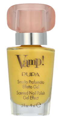 Pupa Milano - Pupa Vamp! Scented Nail Polish 9 ml 109 Brilliant Yellow Nagellak Dames