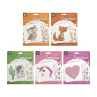 Creative Craft Group Gemstone card kit dieren - thumbnail