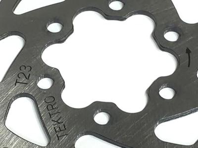 Tektro schijfrem rotor tr180-17 ø180/2.3mm, zilver - thumbnail