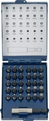 Promat/Tecwerk Bitassortiment | 31-delig | sleuf/PH/PZD/TX | met magneet en borgring - 4000829653