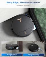 ECOVACS DEEBOT X9 PRO OMNI Dweil- en zuigrobot Zwart - thumbnail