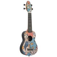 Ortega Keiki K2-SR Samurai ukelele set - thumbnail