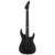 ESP E-II Jeff Ling JL M-II Black Satin elektrische gitaar met koffer - thumbnail