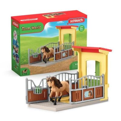 Schleich Ponybox met IJslanderhengst Schleich Ponybox met IJslanderhengst