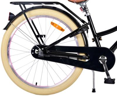 Volare excellent kinderfiets - meisjes - 24 inch - zwart - 3 versnellingen